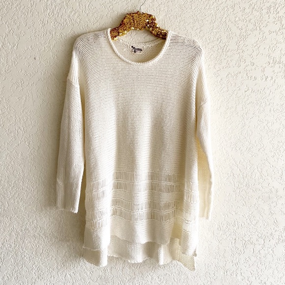 Show Me Your Mumu Cozy Knit Cream Sweater - Picture 2 of 7